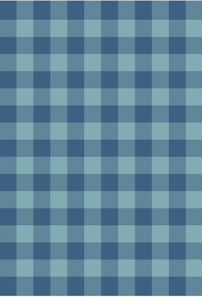 Geschirrtuch SCHACHBRETTKARO in blau/grün aus Baumwolle