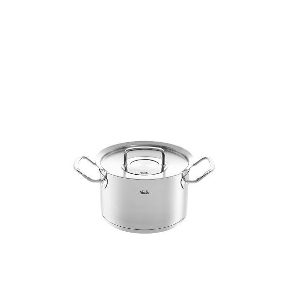 Kochtopf Profi Collection in silberfarben aus Metall