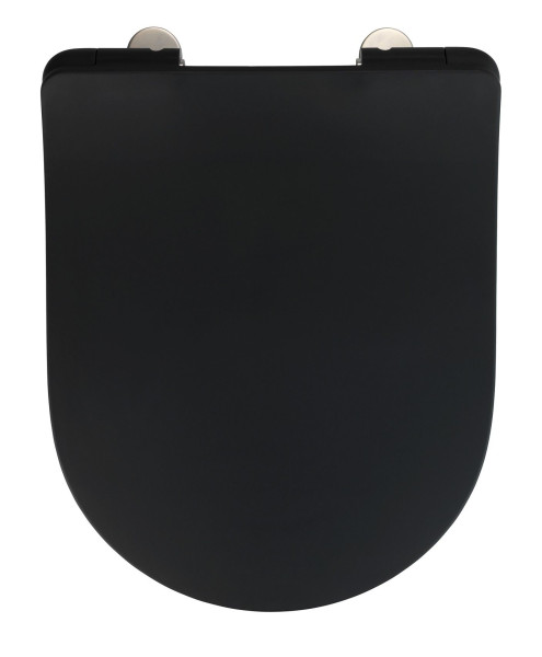WC-Sitz SEDILO in schwarz aus Kunststoff