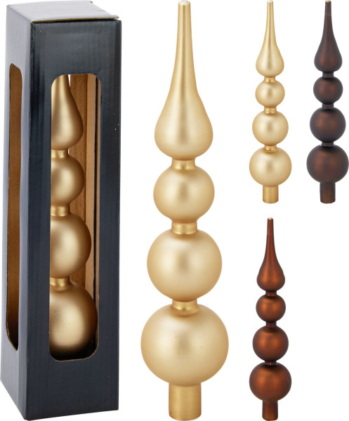 Baumspitze BUBBLES in mehrfarbig aus Glas