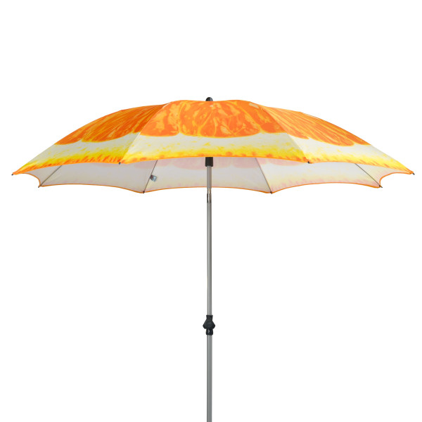 Sonnenschirm DOPPLER FRUCHT in orange aus Stoff