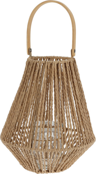 Laterne in natur aus Holz
