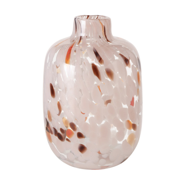 Vase UMEA in mehrfarbig aus Glas
