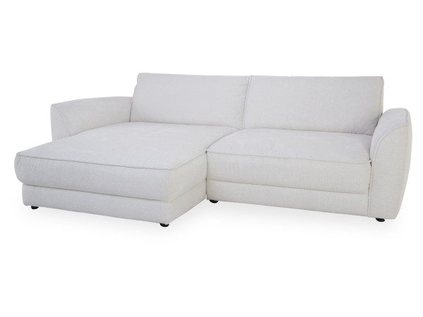 Polsterecke SYSTEMPOLSTER ZAARA in natur aus Stoff