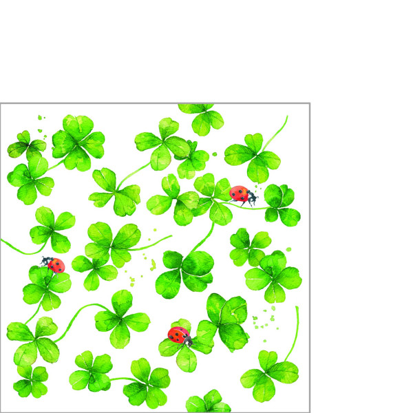 Servietten LUCK in bunt aus Papier