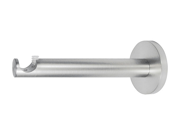 Wandträger Edelstahloptik in silberfarben aus Metall