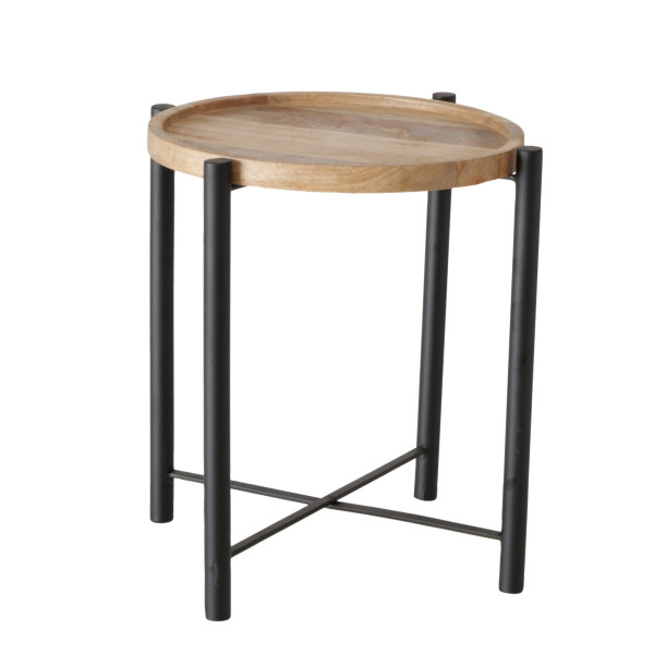 Beistelltisch MALEV in mehrfarbig aus Materialmix