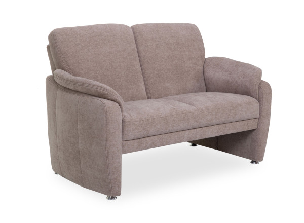 Sofa Elastoform 2 Sitzer STEVE in taupe aus Stoff