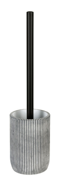 WC-Garnitur ANTELLA in grau aus Polyresin