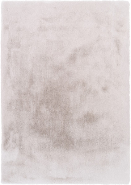 Fellteppich SOFT MOMENT in beige aus Polyester