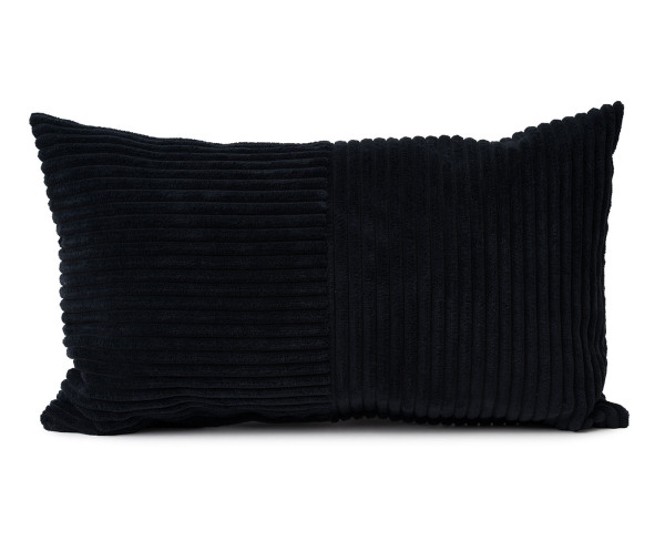 Kissen ANAFI schwarz in schwarz aus Polyester