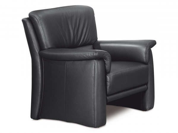 Sessel himolla Moritz in braun aus Leder
