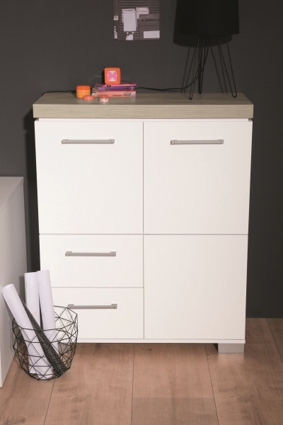 Highboard KIRA PAIDI in mehrfarbig aus Dekor