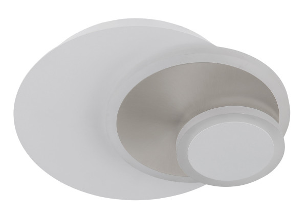 Wandleuchte ODONELL in weiß aus Metall