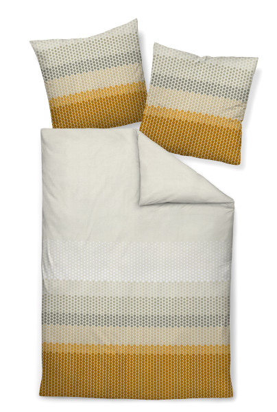 Bettwäsche DAVOS Biber aus Baumwolle