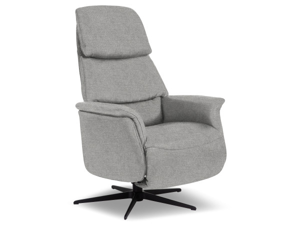 Relaxsessel vito NEXA in grey aus Stoff