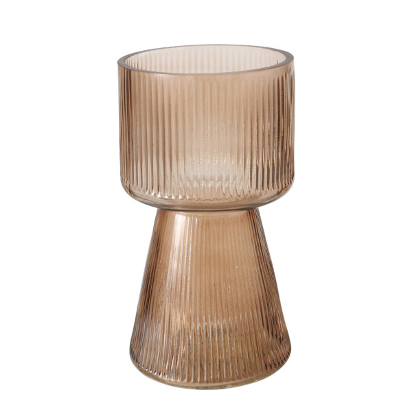 Vase IMANO in mehrfarbig aus Glas