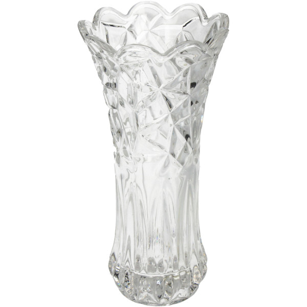 Vase NOSTALGIE klar in transparent aus Glas
