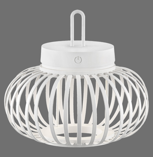 Pendelleuchte AKUBA LED in weiß aus Bambus