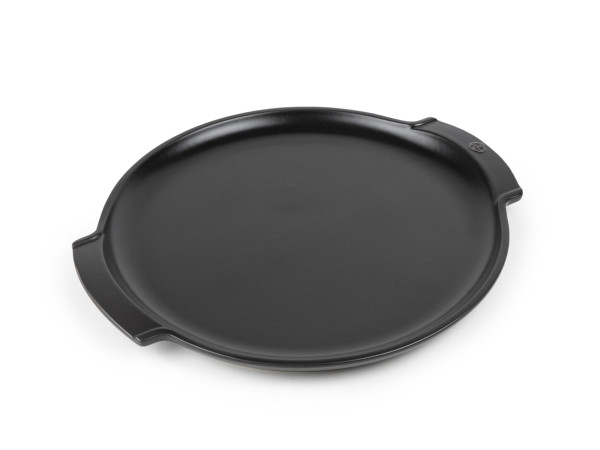 Pizzastein in schwarz aus Keramik