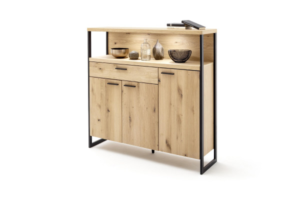 Highboard SALERNO in mehrfarbig