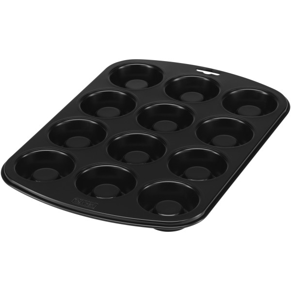 Muffinbackform KAISER INSPIRATION in schwarz aus Metall