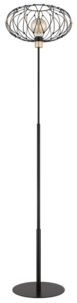 Stehleuchte GREYS in schwarz aus Metall