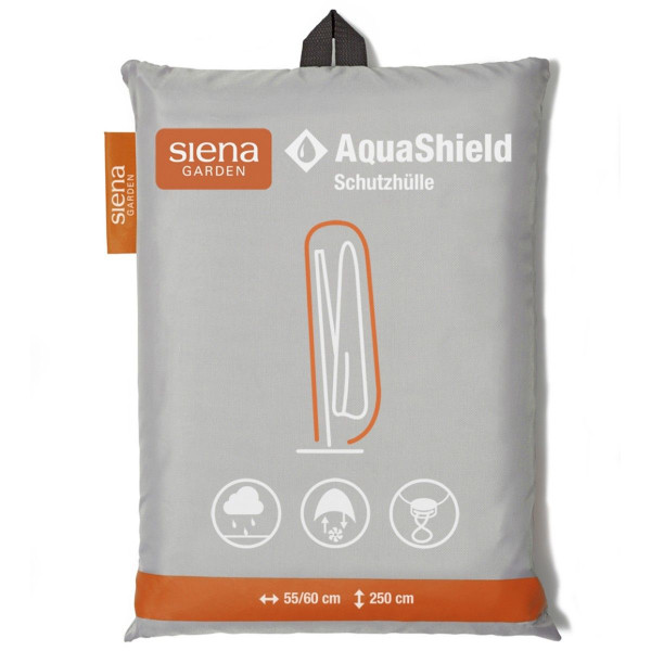 Schirmschutzhülle SIENA GARDEN in grau aus Polyester