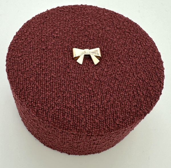 Schmuckbox RIBBON in mehrfarbig aus Materialmix