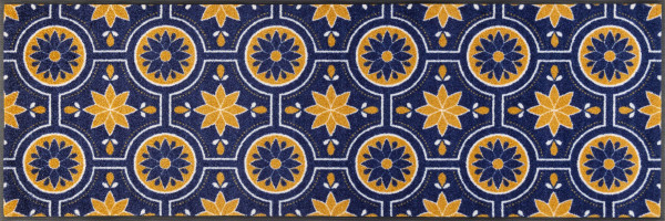 Fußmatte AZULEJO in mehrfarbig aus Polyamid
