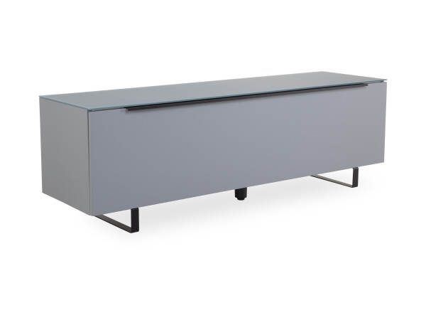 Lowboard Arredokit Pamera in grau aus Glas