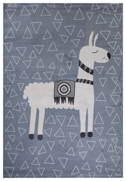 Teppich CANDY Lama blau (BL 160x230 cm)