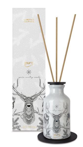 Raumduft ipuro WINTRY WOODS in weiß aus Glas