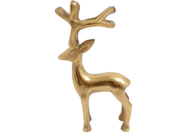 Rentier ROLF in goldfarben aus Aluminium