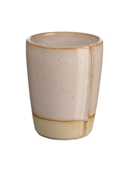Becher VERANA in rose aus Steinzeug