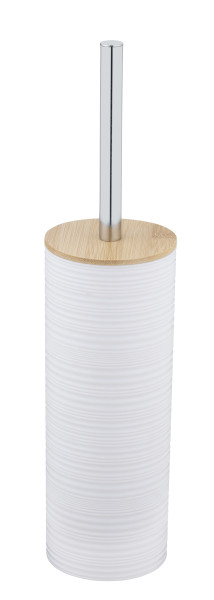 WC-Bürste LYON weiß in weiß aus Materialmix