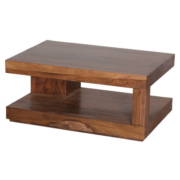Couchtisch in braun aus Holz