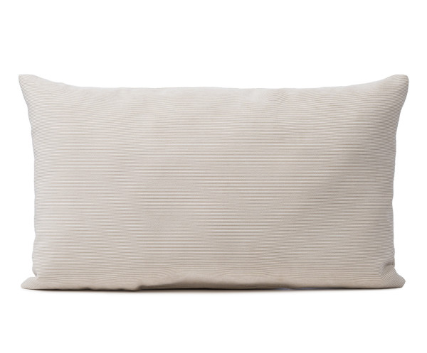Kissen LINA creme in creme aus Mischgewebe