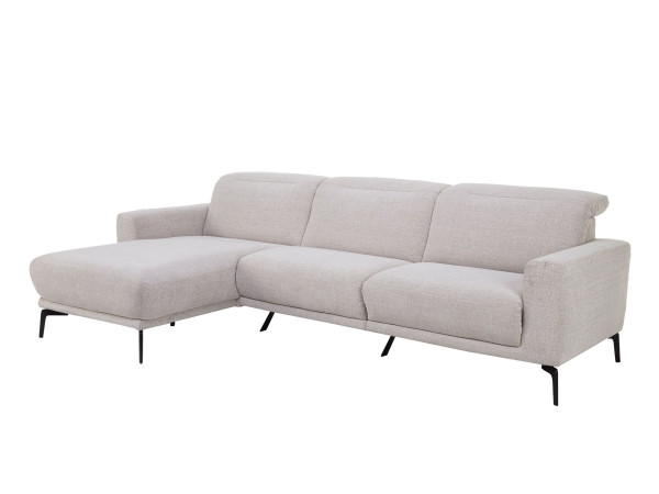 Polsterecke MONDO SHIMA in creme aus Stoff