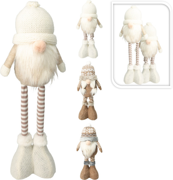 Dekofigur WICHTEL in mehrfarbig aus Polyester