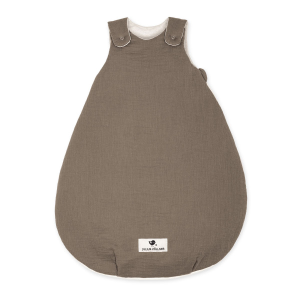 Schlafsack MUSSELIN in braun aus Baumwolle