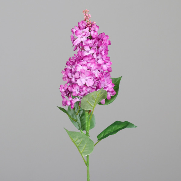 Kunstblume Flieder in pink aus Kunststoff