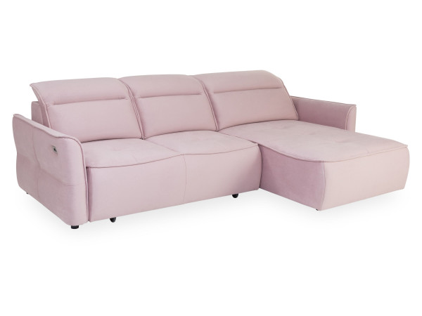 Polsterecke WACO Mini in grau aus Stoff