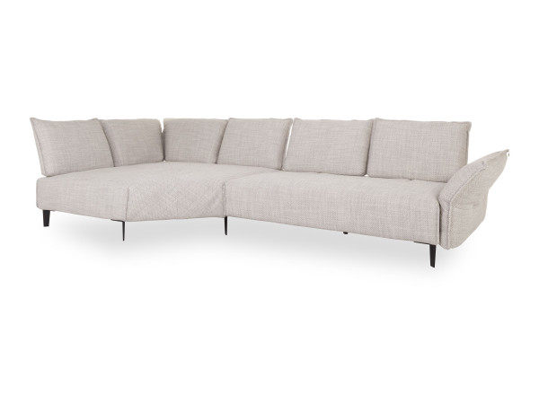 Polsterecke Sofamanufaktur 16660 Bonnie in grau aus Stoff
