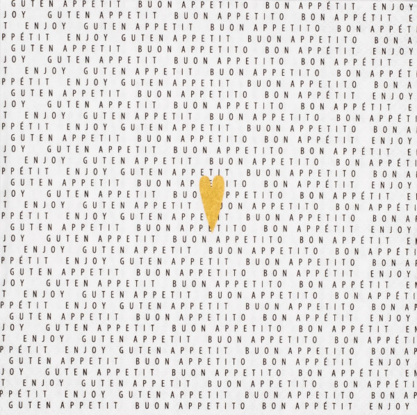 Servietten BON APPETIT in mehrfarbig aus Papier