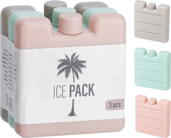 Kühlakku-Set in bunt aus Kunststoff