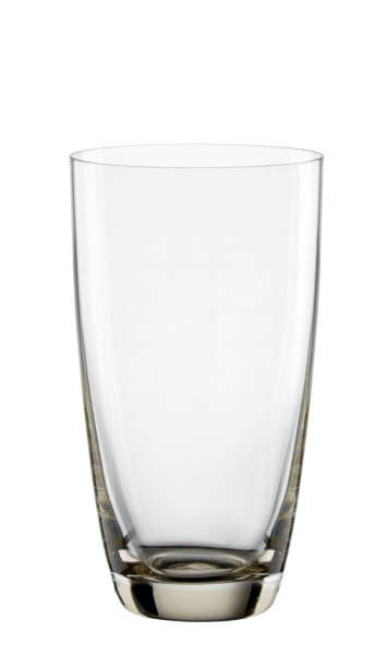 Becher VIVA COLORI in grau aus Glas