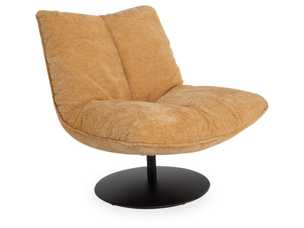 Sessel ZEFERINO OSIMO in Mustard aus Stoff