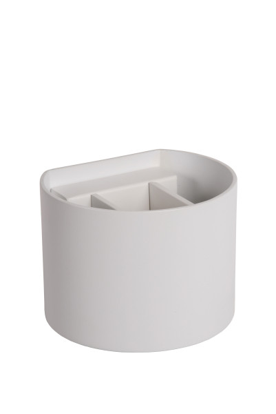 Wandleuchte XIO in weiß aus Aluminium