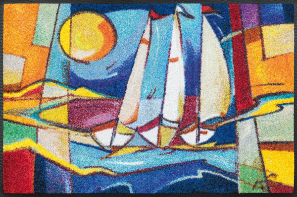 Fußmatte sailing home